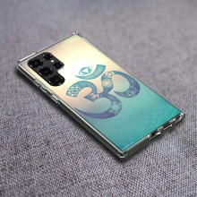 (QJ237-5, Samsung S21 Plus) Mandala Chakra Yoga Clear Case for Samsung Galaxy