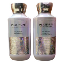 Bath & Body Works Platinum Body Lotion 2 x 8 Unzen