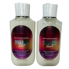 Bath & Body Works Malibu Heat Body Lotion 8 ounces per verpakking van 2