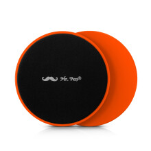 Mr. Pen-Core Sliders for at træne 2 Pack Orange Dobbeltsidet træning Skydere Fitness Disk