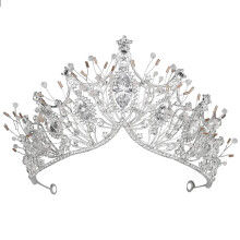 Yolmina-barokkityylinen kuningatarkruunu ja -tiara morsiamelle k sintehty prinsessakristalli strassipanta, tiarat naisille, keijuhiusasusteet h i