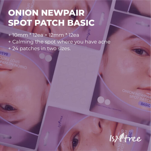 ISNtree, Zwiebel New Pair Spot Patch, Basic, 24 Pflaster 1