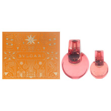 Bvlgari Omnia Coral pour les femmes - 2 co-cadeaux PC 3,4 oz EDT Spray 0,5oz EDT Spray