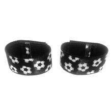 Sleeve Scrunchies Brand Soccer Sleeve Scrunchies (par) Sorte holdere/flekser/stropper fra den originale USA-opfinder