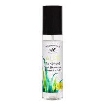 Organic Aloe Collection Hydraterende gezichts- en lichaamsspray (5oz) Frisse komkommergeur
