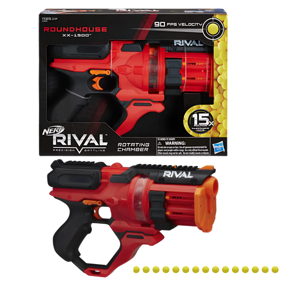 Nerf Rival Roundhouse XX Athena 1500 Red
