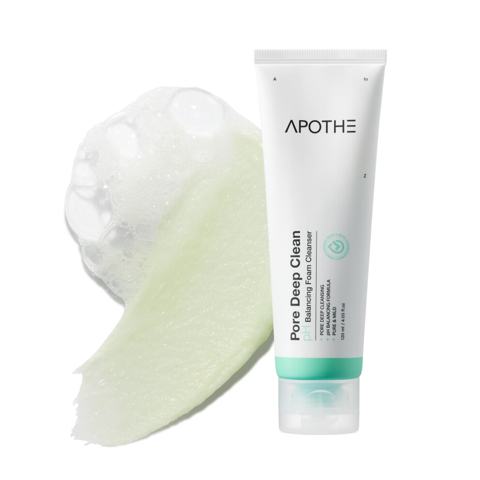 ???T? Apothe Pore Deep Clean Ph Balancing Foam Cleanser 120Ml(4.05 Fl.oz.)