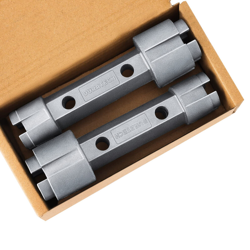 DURATECH 2-Pack Tub Drain Remover Dual Ended Wrench Aluminum Alloy for Bath and Shower Drains