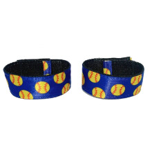 Fastpitch Softball ?rme scrunchies kongebl?. (Par) fra ORIGINAL USA Inventor.