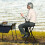 Foldable three-legged walking stick chair 4