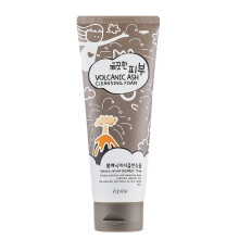 esfolio Volcanic Ash Cleansing Foam - Deep Pore Cleanser for Oily & Acne-Prone Skin - Hydrating Facial Wash with & Natural Ingredients - Gentle Foami