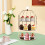3 Tier Gold Birdcage Storage Tray 4