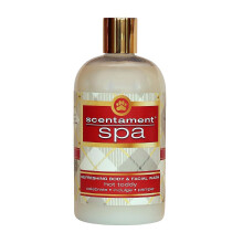 Best Shot Scentament Spa Seasonal Body and Facial Wash Tearless Shampoo Hypoallergenic Body Wash entfernt Tränenflecken Hot Toddy 16 Oz.