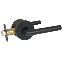 Design House 582627 Eastport Contemporary Passage Hall och garderobsdrr Spak mattsvart