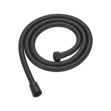 RUMOSE Shower Hose Extension - 59 Inch Stainless Steel Shower Head Attachment Flexible Handheld Sprayer Matte Black