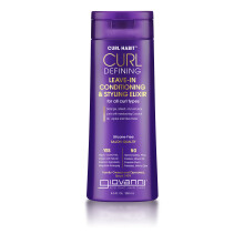 GIOVANNI Curl Habit Curl Defining Leave-In Conditioning & Styling Elixir - For All Curl Types Vegan Cruelty Free - 8.5 oz (Pack of 1)