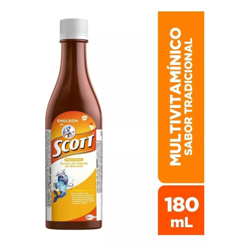 Emulsie Scott Tradicional 180 ML 1