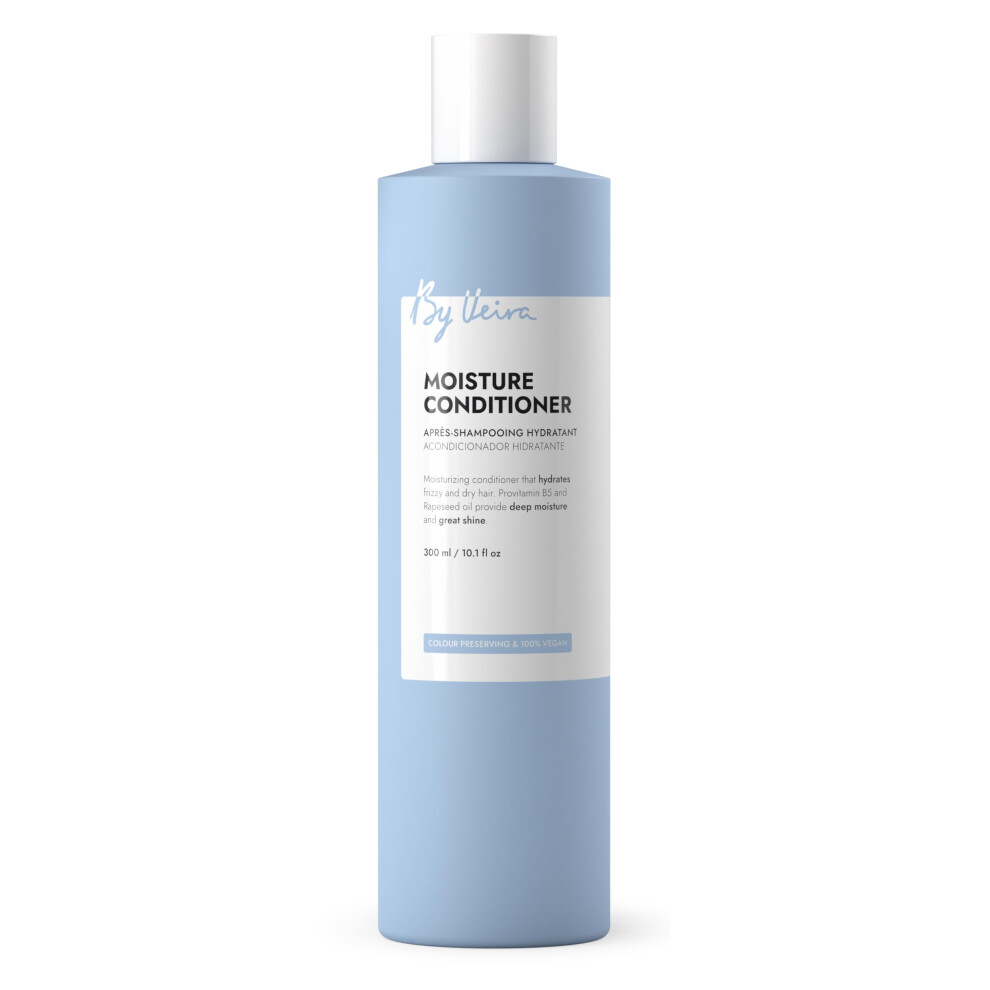 By Veira Moisture Conditioner 10.1 Fl Oz For Frizzy/Dry Hair Provitamin B5 & Rapeseed Oil For Moisturising & Great Shine Colour Preserving 100% V