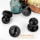 Probrico Flat Black Entry Drrknopp och encylindrig Deadbolt Set Keyed Alike 1Pack 2