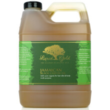 Liquid Gold Inc - 32 uncje - Premium jamajski czarny olej rycynowy - tłoczony na zimno czysty naturalny organiczny