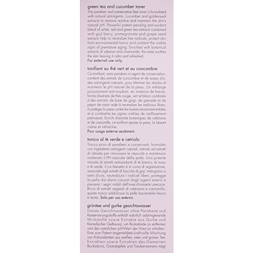 June Jacobs grnt te och gurka Toner 6,7 Fl Oz 2