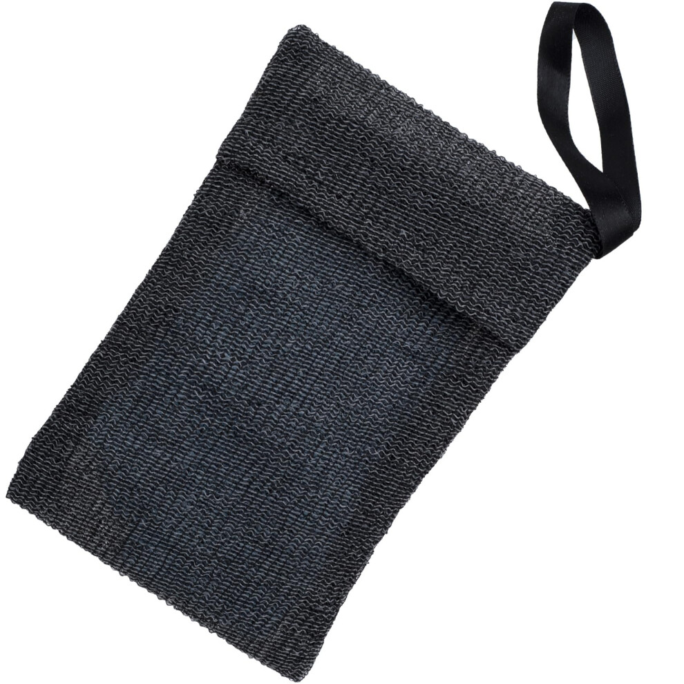 HINZIC Exfoliating Soap Bag for Soap Bar  Mesh Bar Soap Saver  Body Scrubber Foaming Pocket Pouch Gray Sponge Exfoliator for Shower and Bath Women Men-image-OPC-PGFNQJB-NEW