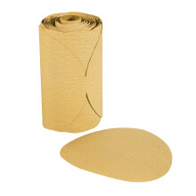 MIDO Professional Abrasive Gold PSA csiszolpapr 6 hvelykes 100 DB csiszolkorongok 220 szemcsemretu ntapad ragads csiszolpapr tekercs alumn