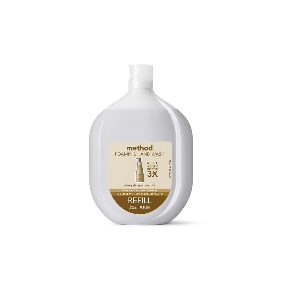Method Foaming Hand Soap Refill  Ylang Ylang + Hyacinth  Biodegradable Formula  28 Fl Oz (Pack of 1)