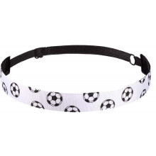 Flexer Soccer pandeb?nd piger uden slip hvid justerbar pige fodbold gave. Gave til fodboldhold til piger