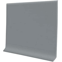 Profix Grey Vinyl Wall Base - 6 na x 20 stp wykonczenie z super mocna skrka i klejem kleju - elastyczne winylowe winylowe - latwa instalacja po