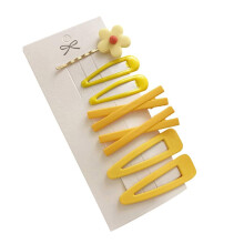 7 db Srga des Virg Noi Lny Barrette Bobby Pin Hajtu Hajkapcsok Dekorci Elegns Arany Ajndkok Hajkapcsok Klipek s Barrettes