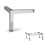 Microsoft Set e?a?t???t?? AKB ?e 4 ???t???a tet?????a ?eta????? p?d?a ep?p??? ap? s????a - ????? ?eta????? s??d??, a??e?t??? ?a? ????? (4"""" H Chrome) 1