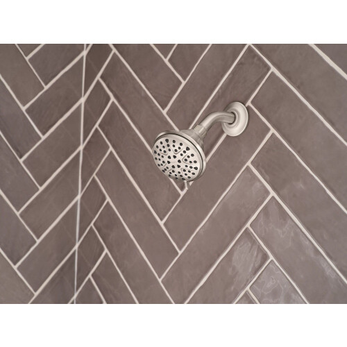 Moen 218W0SRN Attune 8-Function Wall Mount Fixed Showerhead  Spot Resist Brushed Nickel 1