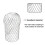 Sankoly 4 Pack Downspouts Gutter Guard Aluminum Filter Strainer Expandable Gutter Downspout Guards Gutter Downspout Protectors for Preventing Blockag 3