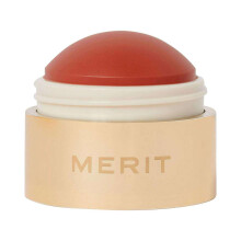MERIT Flush Balm Cream Blush – 0,31 oz/9 g (Persimmon (zartes Orangerot) 0,31 oz/9 g)