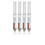 Dermaflage Littekenvuller Navulling 4 applicators 1