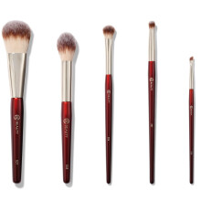 BK BEAUTY - PRECISION BRUSH COLLECTION (5 DB) - Professzionlis sminkecset kszlet bronzost pirost kontrpderhez s szemsminkhez | Prmium arcke