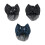 Ovation Premium Show Bow One Size Zwart Edelsteen Bloemen 2