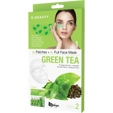 Saplaya K-Beauty Gezichtsverzorging Natuurlijke schoonheid Multi-pack Gezichtspleister en masker 2-stappenkit Evenwichtige huidverzorging Gemaakt in