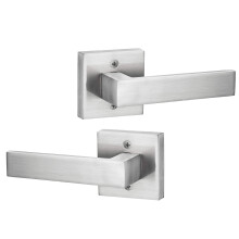 Berlin Modisch Contemporary Square Dummy Lever ajtkilincs csomag 2db, nem forg, egyoldalas hzs karkszlet [szekrny- vagy franciaajtkhoz] Heavy