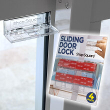 Serratura in vetro scorrevole per la sicurezza domestica - serratura da patio da 4 pacchetti blocco per la sicurezza del bambino Striccia del finestr
