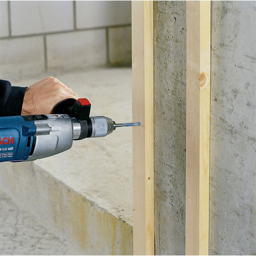 Bosch BOSCH MC09 5/16 In. x 6 In. MultiConstruction Drill Bit Round Shank  Blue 1