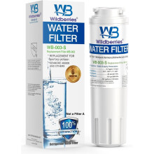 Wildberries UKF8001 Kylskp Vattenfilter 4 Ersttning fr Whirlpool EveryDrop EDR4RXD1 WHR4RXD1 4396395 WRF535SWHZ00 till WRF535SWHZ10 WRF555SDFZ