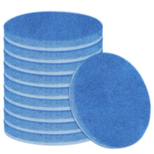 10 Pack Polyester Filter Replacement for Indoor Dryer Vent Circular Replacement Filter Suitable for Kiss Core Indoor Dryer Vent Dryer Lint Filt