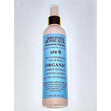 Bronzo Sensuale SPF Solcreme Deep Golden Tanning Organic Carrot Lotion 8,5 ounce (SPF 0 Ingen solcremelotion)