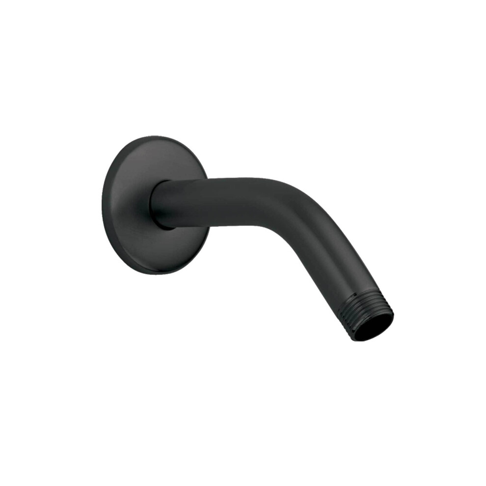 hansgrohe Raindance Premium 6-inch Modern Showerarm in Matte Black  for Wall Mount Shower Heads  27411673
