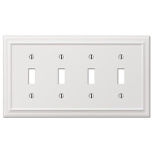Amerelle 94T4W Continental Wallplate 4 Toggle nttt fm fehr 1 csomag