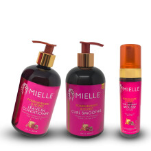 Mielles Granatapfel- und Honig-Leave-In-Conditioner Curl Smoothie Curl Mossue Combo Bietet langanhaltende Feuchtigkeit Speziell entwickelt f r dickes