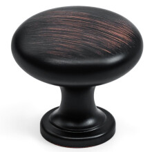HESTIA HARDWARE 20 Pack | Oil Rubbed Bronze Cabinet Pulls And Knobs | Bronze Kitchen Knobs For Cabinets And Cabinet Knobs And Pulls | Round Oil Rubbed