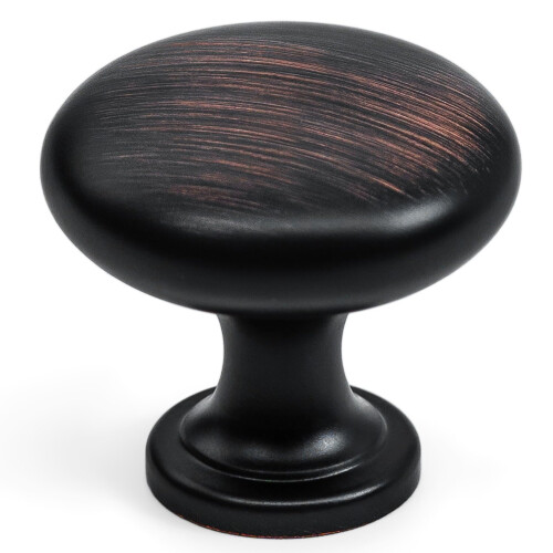 HESTIA HARDWARE 20 Pack | Oil Rubbed Bronze Cabinet Pulls And Knobs | Bronze Kitchen Knobs For Cabinets And Cabinet Knobs And Pulls | Round Oil Rubbed